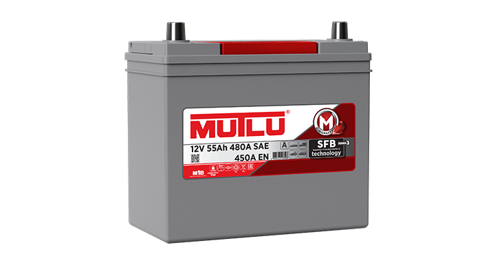 12 VOLT 55 AMPER MUTLU AKÜ 